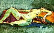 kees van dongen vilande naken kvinna oil on canvas